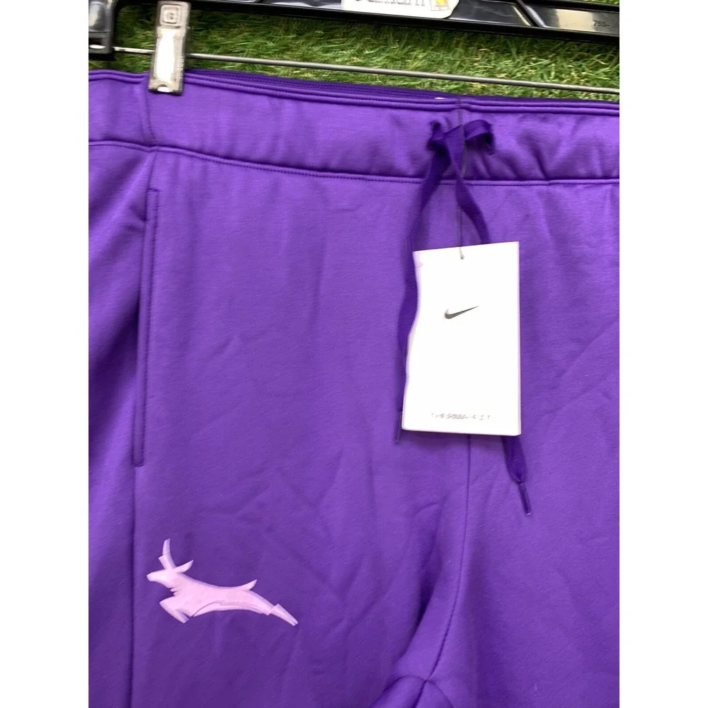 Nike Sweatpants Womens Large GCU Grand Canyon Lopes Tech Fleece Purple NWT
